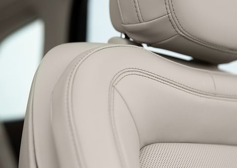 Fine craftsmanship is shown through a detailed image of front-seat stitching. | Gary Yeomans Lincoln in Daytona Beach FL