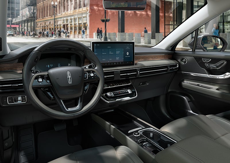 The interior dashboard of 2024 Lincoln Corsair® SUV is shown here. | Gary Yeomans Lincoln in Daytona Beach FL
