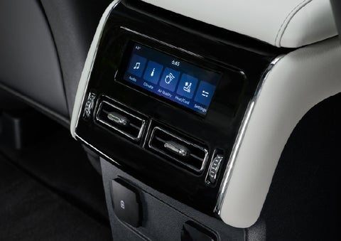 The second row touch screen displays audio and temperature control settings. | Gary Yeomans Lincoln in Daytona Beach FL
