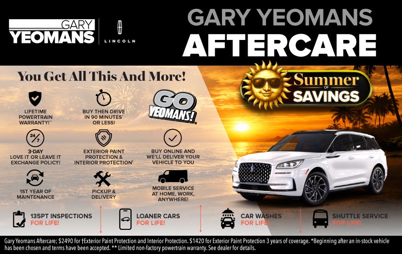 Gary Yeomans Aftercare