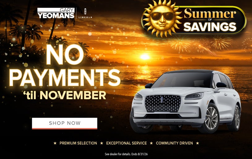 No Payments 'til October!