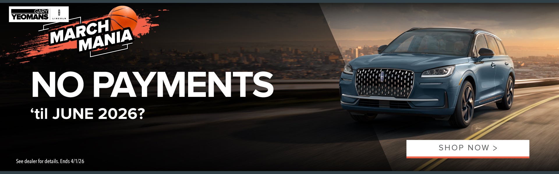 No Payments 'Til June 2026!